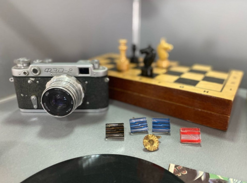 В Волгоградской Горьковке открылась выставка об эпохе СССР