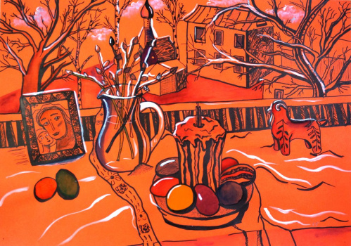 В Волгограде открылась итоговая выставка фестиваля «Золотая палитра»-2023