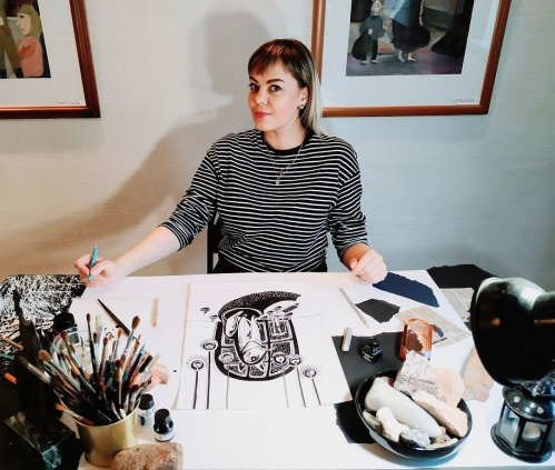 В Музее Машкова стартует серия мастер-классов по линогравюре