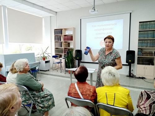 В модельной библиотеке Камышина проводят занятия по цифровой грамотности