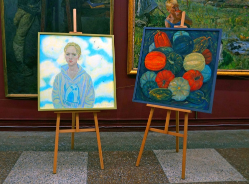 Казанские художники подарили свои картины Музею Машкова