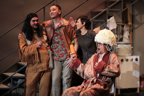 В «Царицынской опере» показали премьеру «Севильского цирюльника»