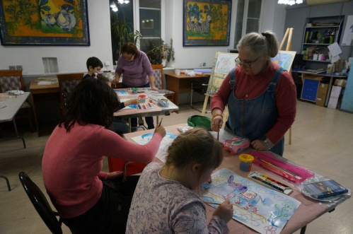 В Детской художественной галерее реализуют социальный проект «Солнечный круг»