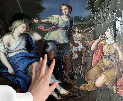 В Музее Машкова представят выставка тактильных копий картин