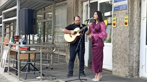 В Волгограде на «поэтической лестнице» прозвучали стихи Расула Гамзатова