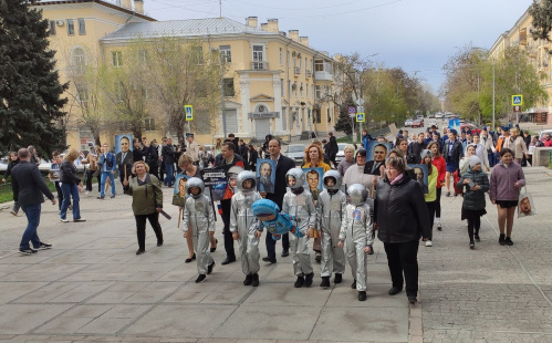 В Волгоградском планетарии отметили День космонавтики