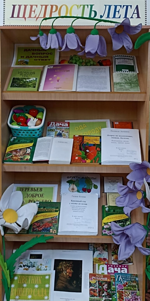 Волгоградские библиотекари показывают «Щедрость лета»