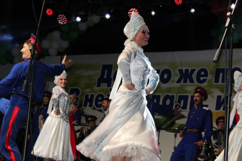 Ансамбль российского казачества выступил в Рязанской и Тамбовской областях