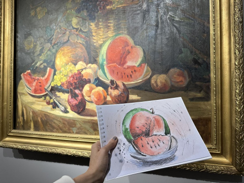 В Музее Машкова научат рисовать акварельные скетчи