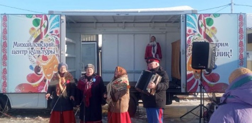 В Михайловке провели концертную программу «Крещенские морозы»