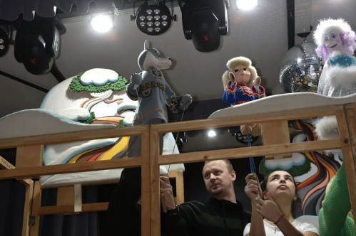 Артисты Волгоградского театра кукол провели мастер-классы во Фролово