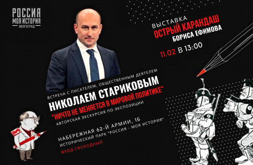 Писатель Николай Стариков расскажет в Волгограде о мировой политике