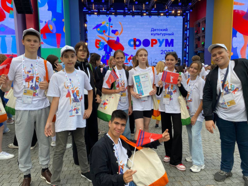 Юные волгоградцы приняли участие в Детском культурном форуме