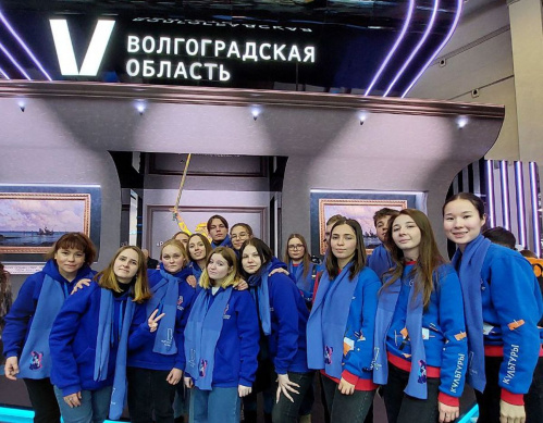 Волонтёры культуры представили региональное отделение на выставке «Россия»