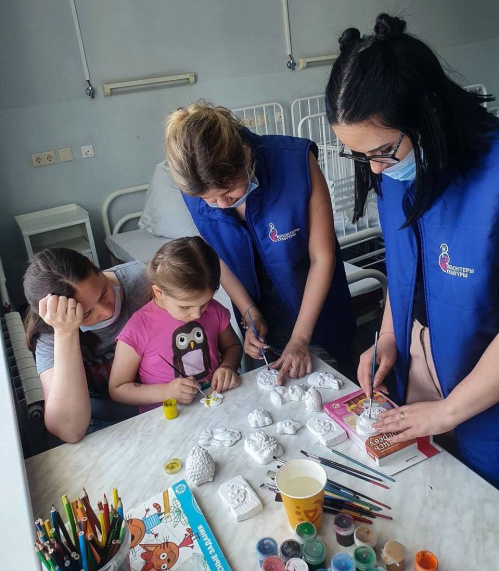 Волгоградские волонтёры культуры приняли участие в организации праздника в честь Дня защиты детей