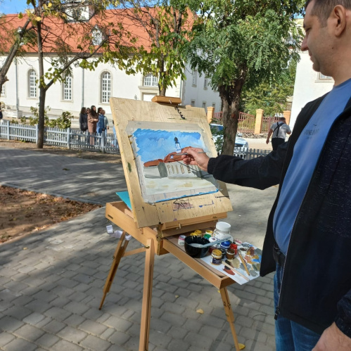 В «Старой Сарепте» прошёл педагогический пленэр
