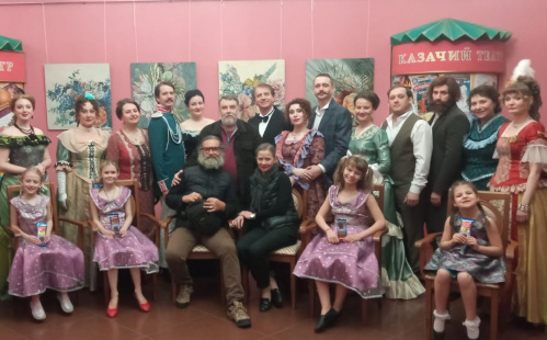 Казачий театр посетил известный путешественник