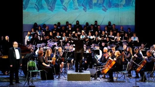 Волгоградские студенты выступили на сцене оперного театра