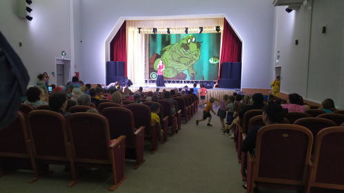 В отремонтированном по нацпроекту ДК отметили праздник детства