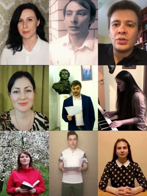 Волгоградцы прочитали стихи Сергея Есенина