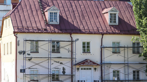 В «Старой Сарепте» начался ремонт «Дома аптекаря»