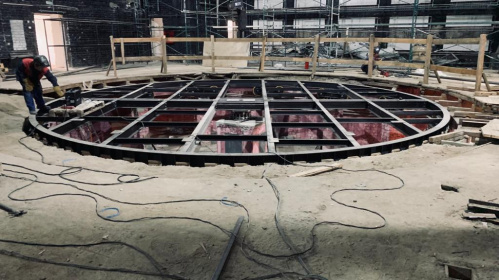 Завершается ремонт сцены в Волгоградском ТЮЗе