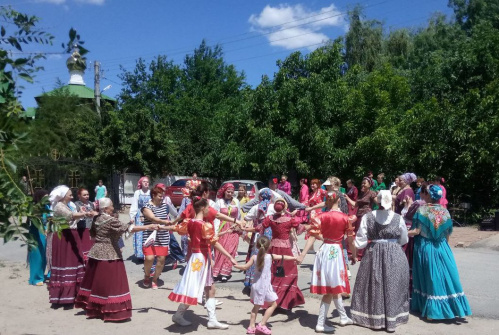 В Дубовке провели казачий праздник