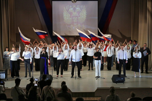 В Михайловском ДК прошёл концерт ко Дню России