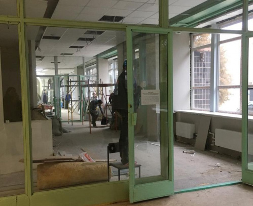 В Центральной библиотеке Камышина проводятся внутренние работы