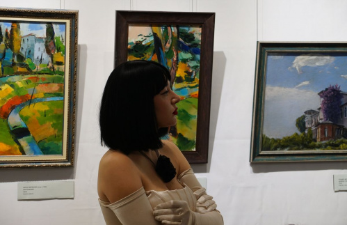 В Музее Машкова открылась выставка абхазских художников