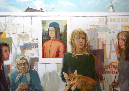 В «Царицынской опере» открылась выставка «Предчувствие весны»