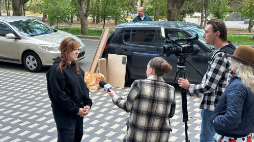 Из Волгограда в Донецк отправилась выставка детских рисунков