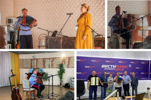 Волгоградский ансамбль «Станица» во второй раз принял участие в акции в поддержку российской армии