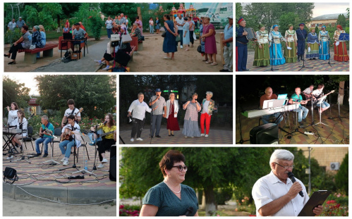 В Чернышковском районе на летней сцене провели цикл концертных программ