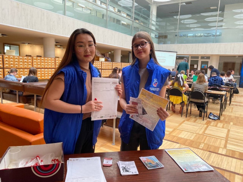 Волгоградские волонтёры культуры помогли в организации акции «Тотальный диктант»