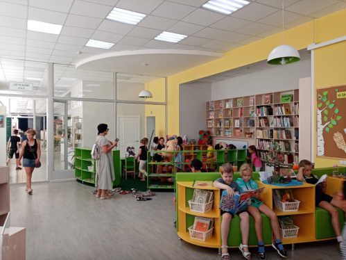 В Камышинской модельной библиотеке организуют детский летний досуг