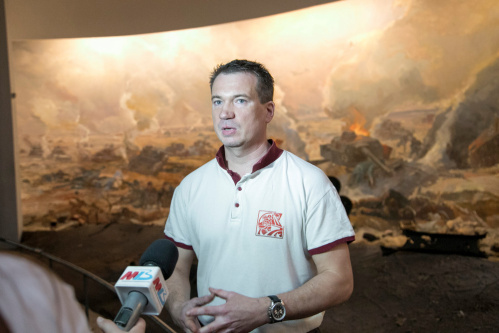 В музее-панораме отреставрирована диорама «Стойкость, победившая смерть» 