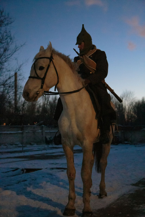 В «Старой Сарепте» провели историческую реконструкцию событий вековой давности