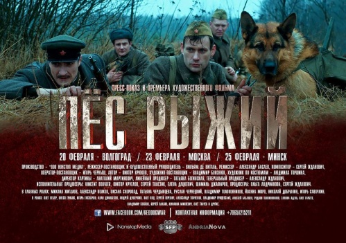 Волгоградцы первыми в России увидят премьеру фильма «Пёс рыжий»