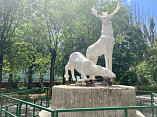 В Волжском в парке «Гидростроитель» установлена новая скульптура