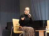 Марина Девятова встретилась с волгоградскими студентами Марина Девятова встретилась с волгоградскими студентами