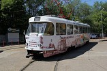 Волгоградский экскурсионный трамвай отмечает двухлетие Волгоградский экскурсионный трамвай отмечает двухлетие
