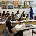 В Дубовке открылась выставка детских рисунков о России