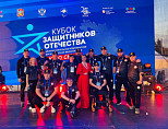 Волгоградская певица спела для участников «Кубка защитников Отечества»