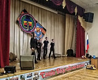 Артисты Казачьего театра показали кадетам спектакль о Сталинградской битве