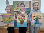 В  Быковской детской школе искусств открылась весенняя выставка