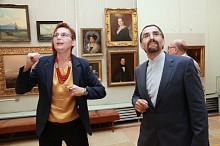 Открытие выставки "Город в музее" в Музее ИЗО (1 сентября)