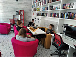 Модельная библиотека — точка притяжения в дни школьных каникул