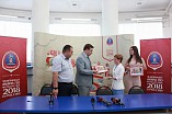 В Волгограде состоялось гашение марки и конверта к ЧМ-2018