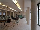 В помещении будущей модельной библиотеки в Волжском ведутся ремонтные работы